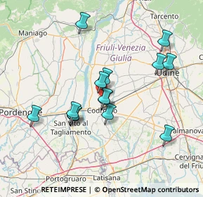 Mappa Via Mussars, 33033 Codroipo UD, Italia (13.24857)
