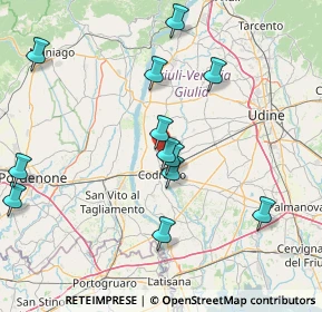 Mappa Via Mussars, 33033 Codroipo UD, Italia (16.32917)