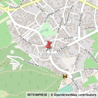 Mappa Piazza Municipio, 6, 38052 Caldonazzo, Trento (Trentino-Alto Adige)