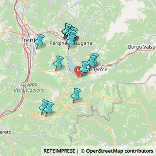 Mappa Via Siccone, 38052 Caldonazzo TN, Italia (7.34)