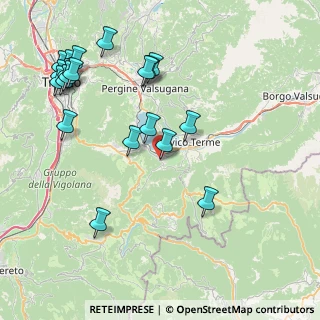 Mappa Via Siccone, 38052 Caldonazzo TN, Italia (9.532)