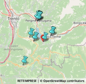 Mappa Piazza Municipio, 38052 Caldonazzo TN, Italia (5.91846)