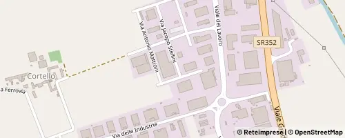Mappa Pavia di Udine