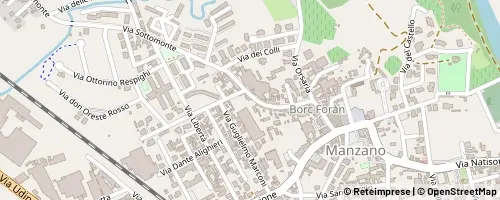 Mappa Manzano