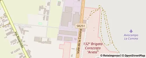 Mappa San Quirino