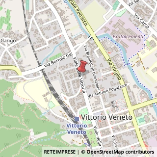 Mappa Viale della Vittoria,  48, 31029 Vittorio Veneto, Treviso (Veneto)