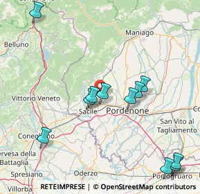 Mappa Via Rivata, 33074 Fontanafredda PN, Italia (17.95545)