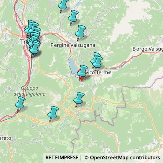 Mappa 38052 Caldonazzo TN, Italia (10.699)