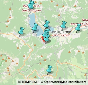 Mappa 38052 Caldonazzo TN, Italia (3.195)