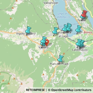 Mappa Via S. Martino, 38049 Vattaro TN, Italia (2.31143)