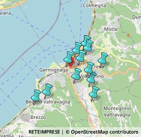 Mappa Via Don Piero Folli, 21016 Luino VA, Italia (1.3)