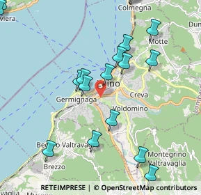 Mappa Via Don Piero Folli, 21016 Luino VA, Italia (2.6415)