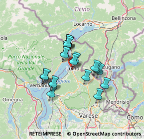 Mappa Via Don Piero Folli, 21016 Luino VA, Italia (10.177)