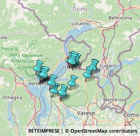 Mappa Via Don Piero Folli, 21016 Luino VA, Italia (10.1795)