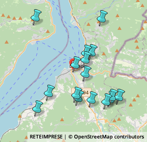 Mappa Via Don Piero Folli, 21016 Luino VA, Italia (3.81438)