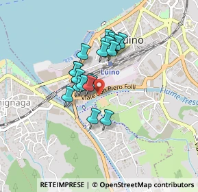 Mappa Via Don Piero Folli, 21016 Luino VA, Italia (0.3175)