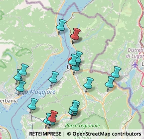 Mappa Via Don Piero Folli, 21016 Luino VA, Italia (8.6085)