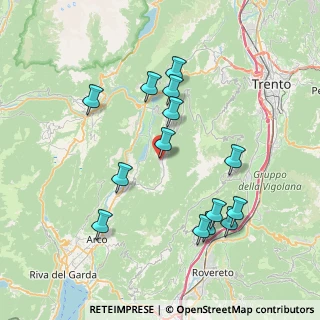 Mappa Via IV Novembre, 38073 Cavedine TN, Italia (7.64571)