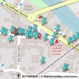 Mappa Piazza XX Settembre, 21010 Germignaga VA, Italia (0.05862)