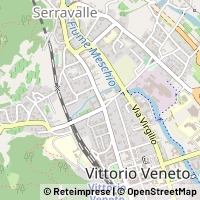 地図 Vittorio Veneto
