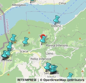 Mappa 22020 Ramponio Verna CO, Italia (3.114)
