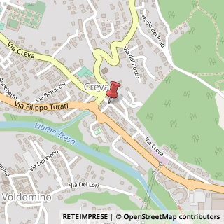 Mappa Via Creva, 77, 21016 Luino, Varese (Lombardia)