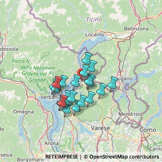 Mappa Via Ongetta, 21010 Germignaga VA, Italia (10.4435)