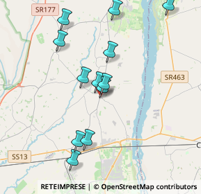 Mappa Via Trento, 33098 Valvasone PN, Italia (3.73083)