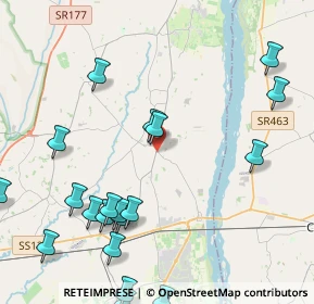 Mappa Via Trento, 33098 Valvasone PN, Italia (5.3775)