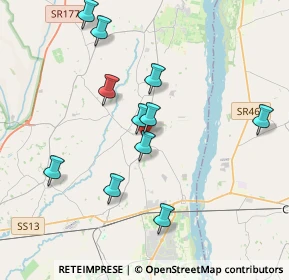 Mappa Via Trento, 33098 Valvasone PN, Italia (3.65364)