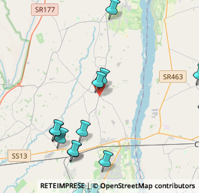 Mappa Via Trento, 33098 Valvasone PN, Italia (6.4325)