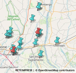 Mappa Via Trento, 33098 Valvasone PN, Italia (9.08)