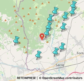 Mappa Sarone, 33070 Caneva PN, Italia (4.28167)