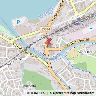 Mappa Via Vecchia per Monza, 11, 21016 Luino, Varese (Lombardia)