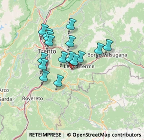 Mappa Viale Stazione, 38052 Caldonazzo TN, Italia (11.02375)