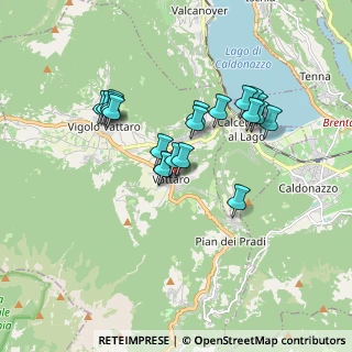 Mappa Via S. Rocco, 38049 Vattaro TN, Italia (1.5045)