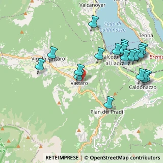 Mappa Via S. Rocco, 38049 Vattaro TN, Italia (2.3265)