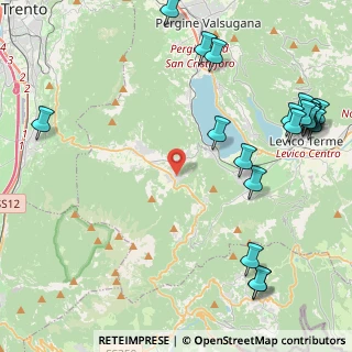 Mappa Via S. Rocco, 38049 Vattaro TN, Italia (5.838)