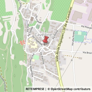 Mappa Piazza Italia, 22, 38073 Cavedine, Trento (Trentino-Alto Adige)