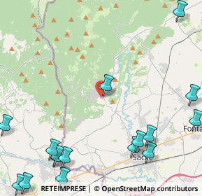 Mappa Via Vallone, 33070 Caneva PN, Italia (6.48813)