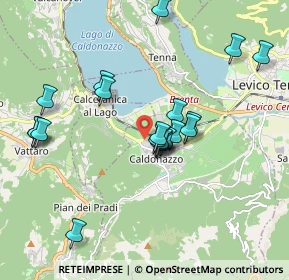 Mappa SP1, 38052 Caldonazzo TN, Italia (1.74)