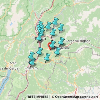 Mappa Località Maso Fosina, 38049 Altopiano della Vigolana TN, Italia (10.5285)