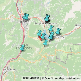 Mappa Località Maso Fosina, 38049 Altopiano della Vigolana TN, Italia (6.4975)