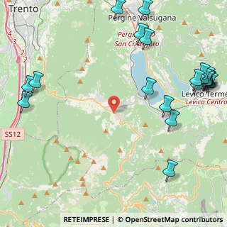 Mappa Località Maso Fosina, 38049 Altopiano della Vigolana TN, Italia (6.1335)