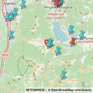 Mappa Località Maso Fosina, 38049 Altopiano della Vigolana TN, Italia (6.378)