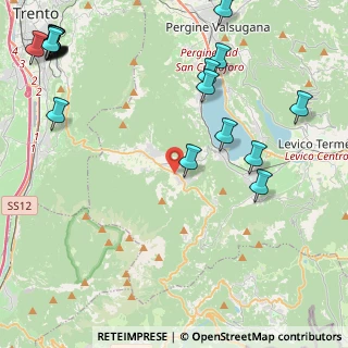 Mappa Località Maso Fosina, 38049 Altopiano della Vigolana TN, Italia (6.392)