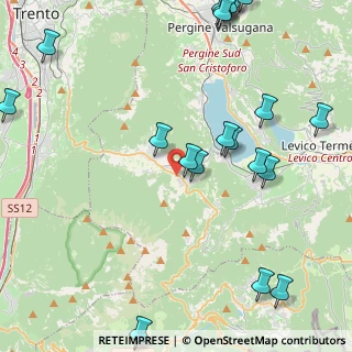 Mappa Località Maso Fosina, 38049 Altopiano della Vigolana TN, Italia (5.7265)