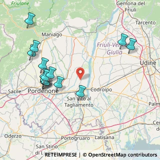 Mappa Via Erasmo da Valvasone, 33098 Valvasone PN, Italia (17.93467)