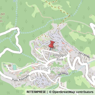 Mappa Via Montefiori, 33, 23825 Esino Lario, Lecco (Lombardia)