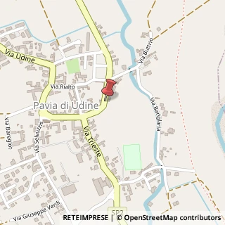 Mappa Via Lovaria, 4, 33050 Pavia di Udine, Udine (Friuli-Venezia Giulia)